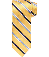 Traveler Collection Herringbone Stripe Tie - Long