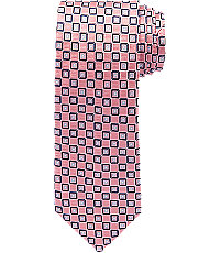 Traveler Collection Textured Squares Tie - Long