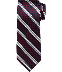 Reserve Collection Basketweave Stripe Tie