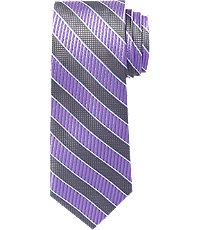 Reserve Collection Textured Stripe Tie - Long