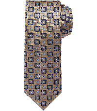 Traveler Collection Geometric Medallion Tie