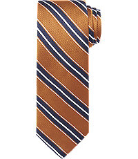Traveler Collection Triple Stripe Tie - Long