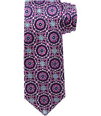 Signature Gold Collection Circles & Squares Tie