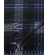 Jos. A. Bank Plaid Cashmere Scarf