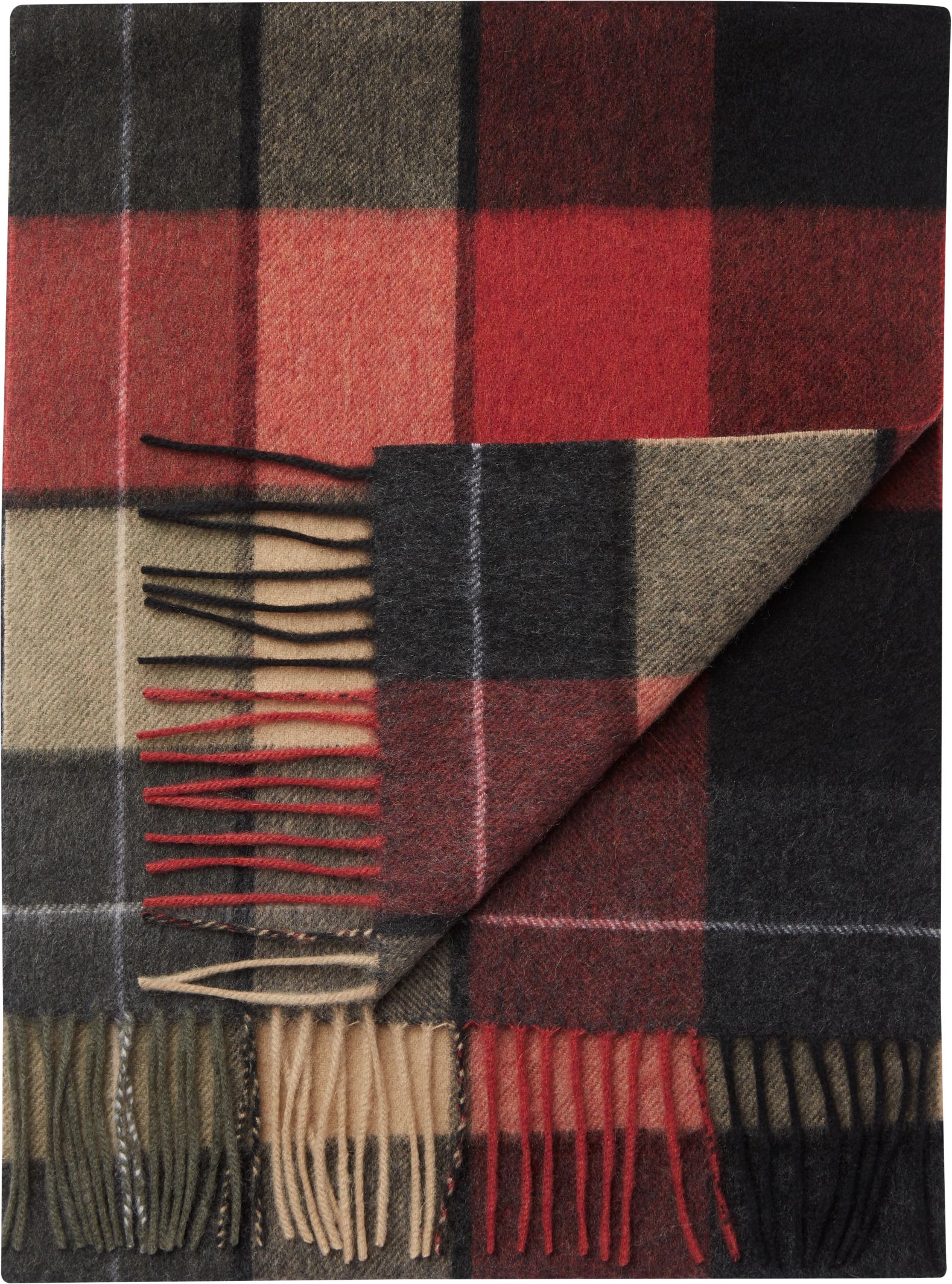Jos. A. Bank Plaid Cashmere Scarf