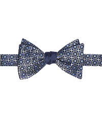 Jos. A. Bank Floral Grid Bow Tie