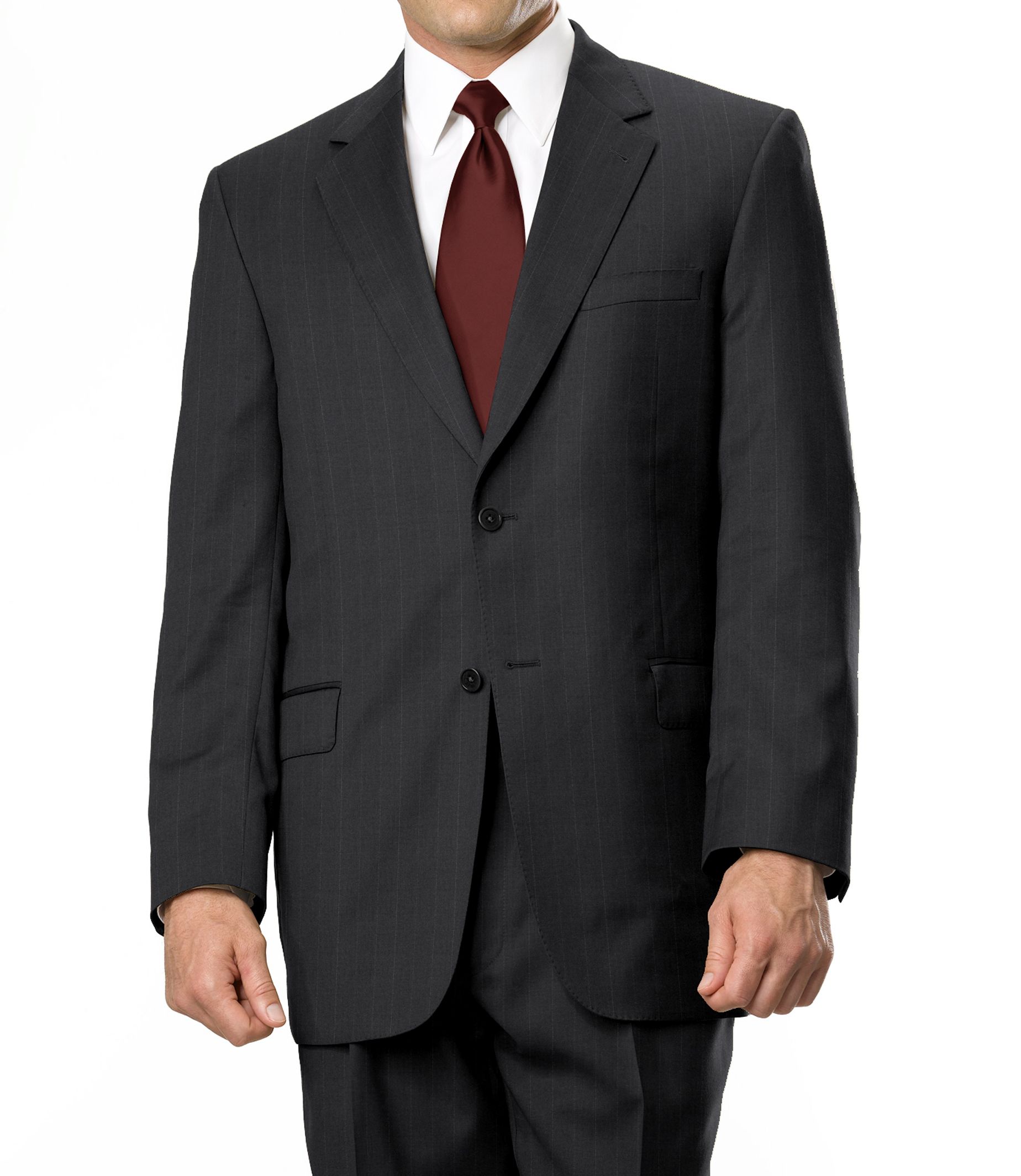 Signature Gold 2-Button Wool Suit