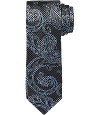 1905 Collection Houndstooth Paisley Tie