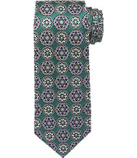 Traveler Collection Floral Medallion Tie