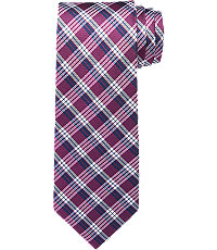 Traveler Collection Plaid Tie - Long