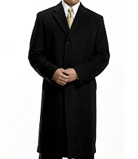 Merino Wool Topcoat Full Length