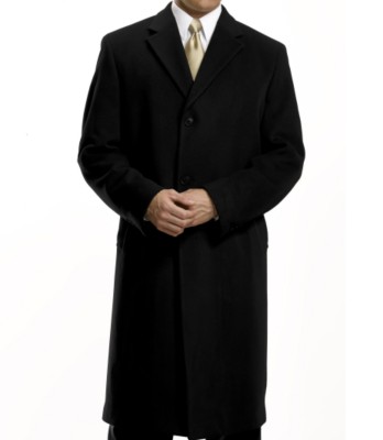 JoS. A. Bank Merino Wool Topcoat Full Length