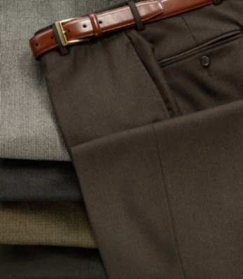 JoS. A. Bank Signature Houndstooth Plain Front Trouser