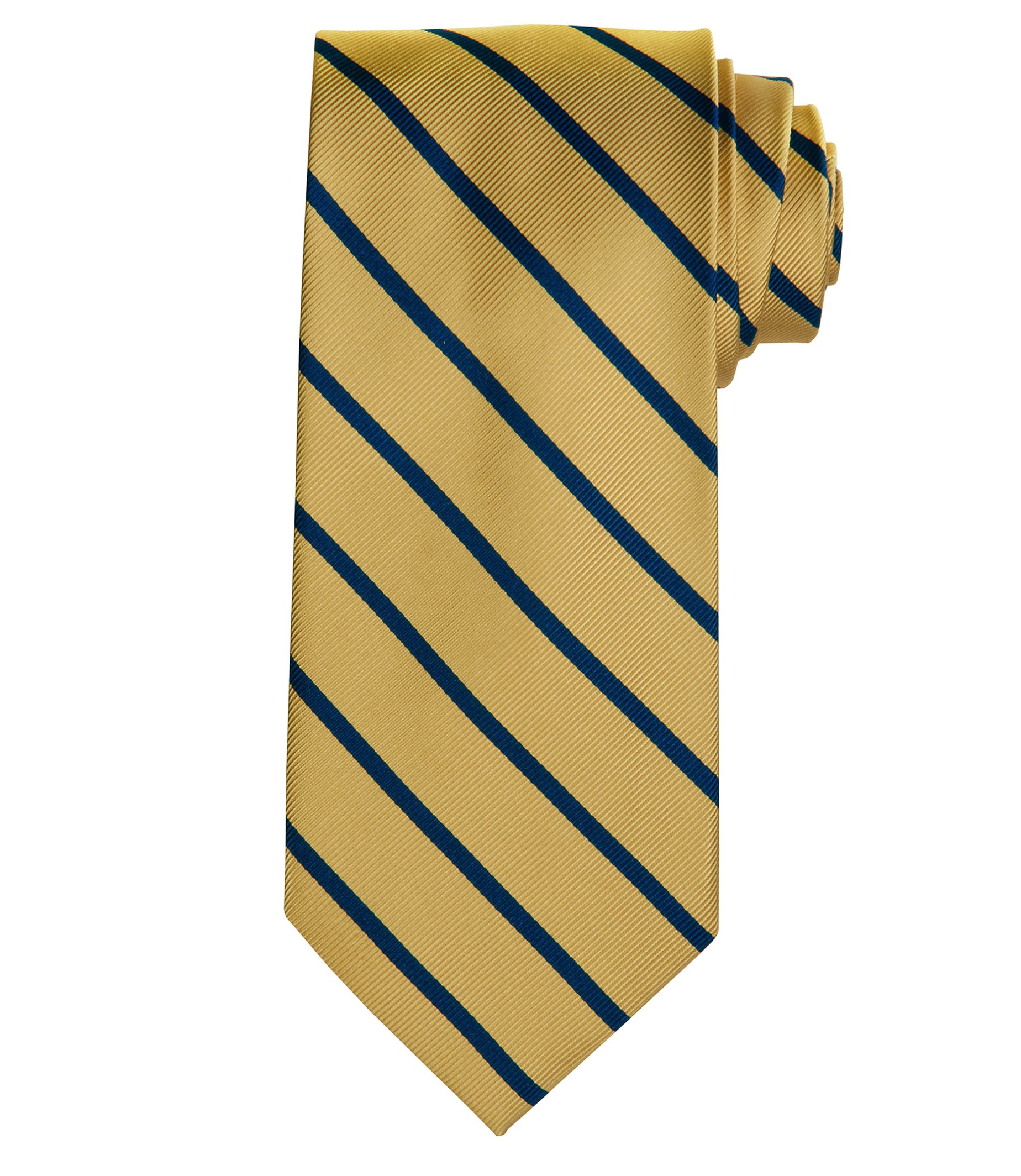 Regimental Pencil Stripe Tie Long Length- Buy 1, Get 2nd 25% Off and 3rd FREE!