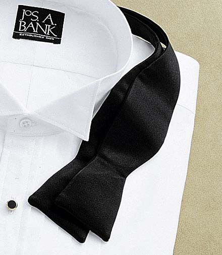 Self-Tie Black Bow Tie