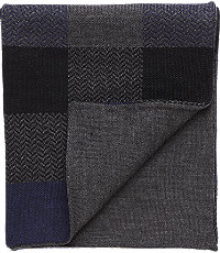 Two Sided Wool-Blend Scarf