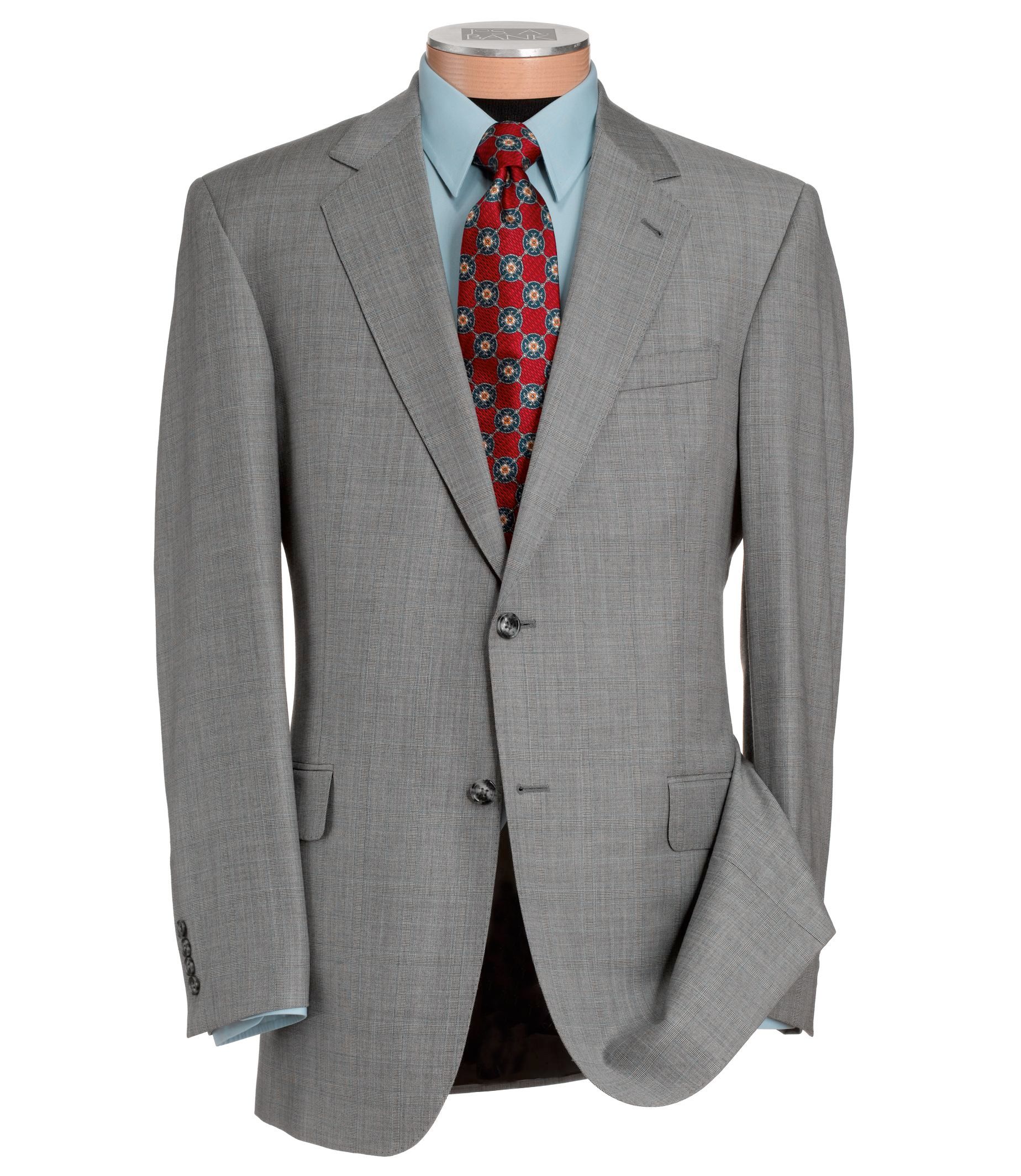 Signature Gold Superfine 2-Button Wool Suit