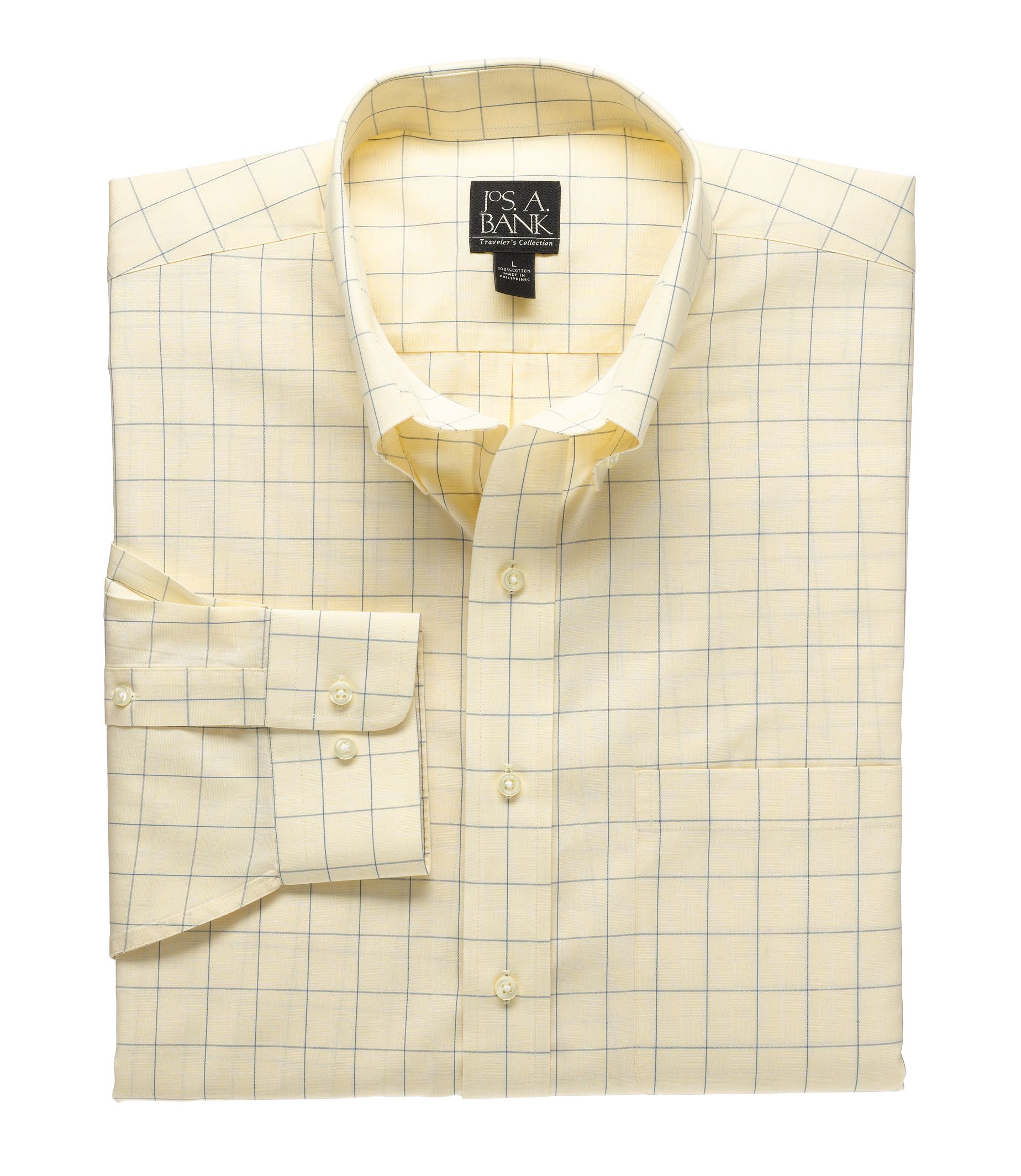 Traveler Buttondown Collar Sportshirt Big or Tall
