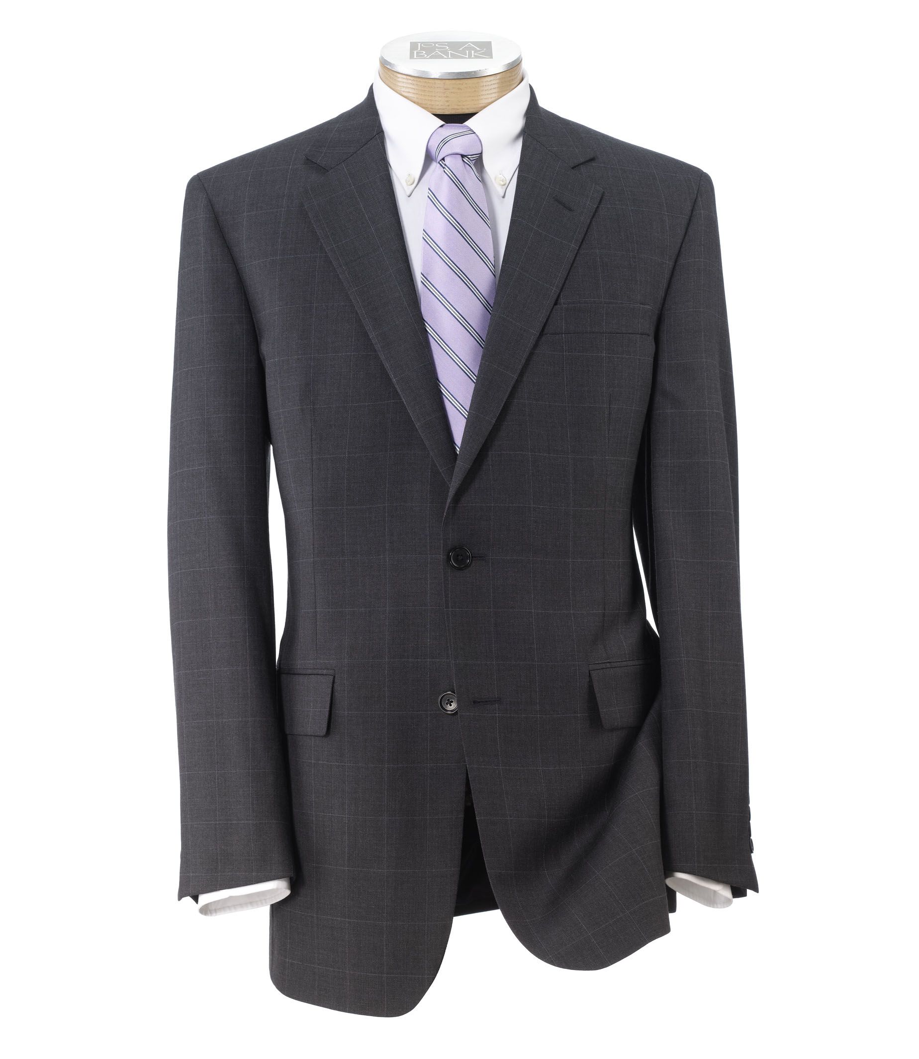 Executive 2-Button Wool Suit
