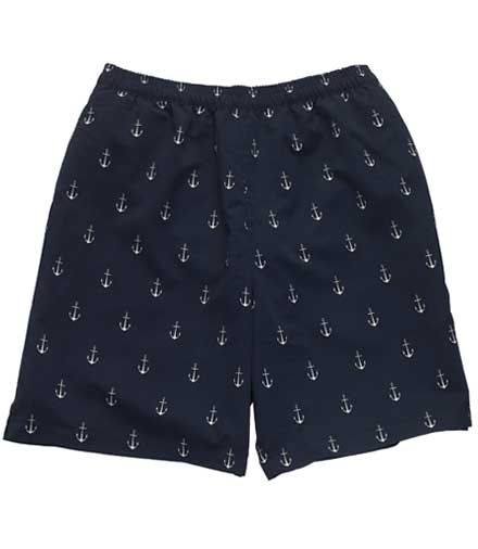 VIP Swim Trunks - Navy & Anchors