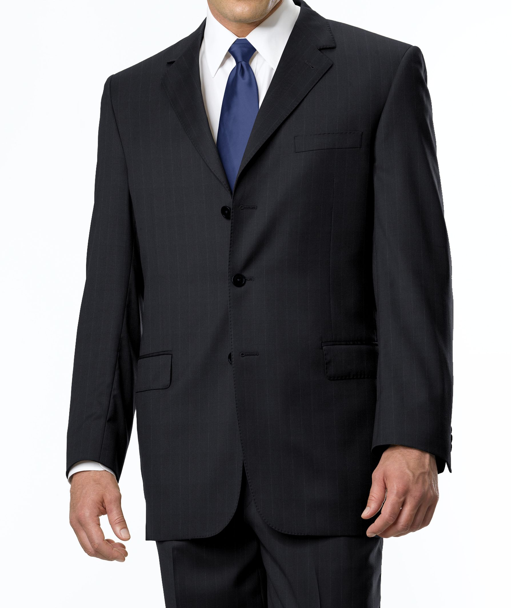 Mens Signature Wool Suit on Sale for $277.00