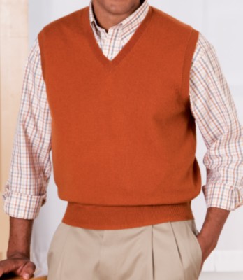 JoS. A. Bank Traveler Cashmere Vest Sweater