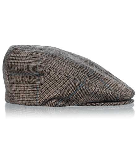 Plaid Ivy Wool Cap
