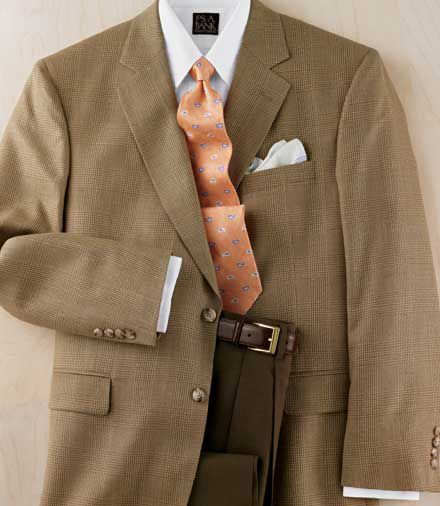 Executive 2-Button Wool Plaid Sportcoat- Buy 1, Get 2nd for $99, 3rd FREE!