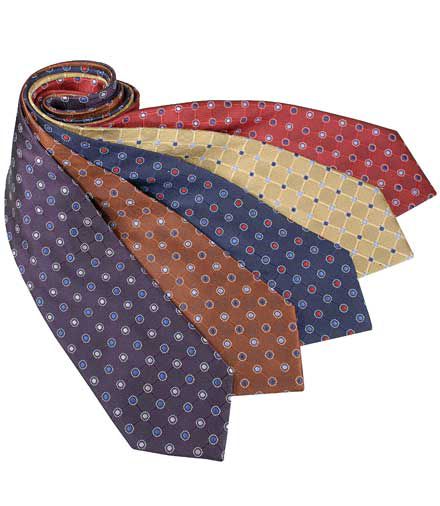 Basic Grids with Circles Tie- Buy 1, Get 2nd 25% Off and 3rd FREE!