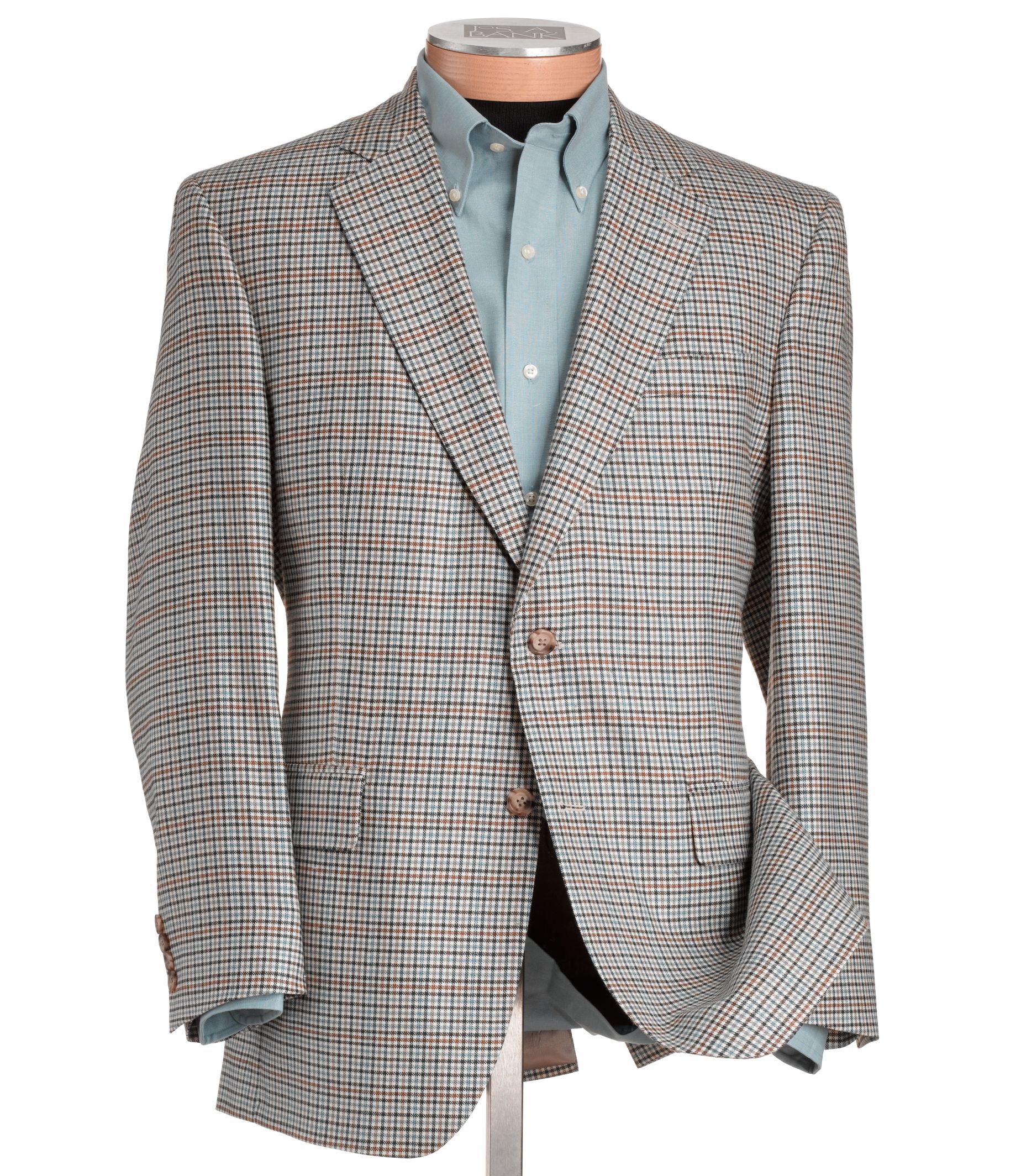Executive Patterned 2-Button Sportcoat
