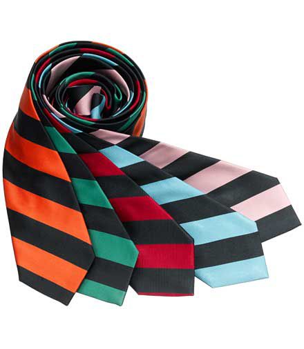 Clearance Guard Stripe Factory Tie