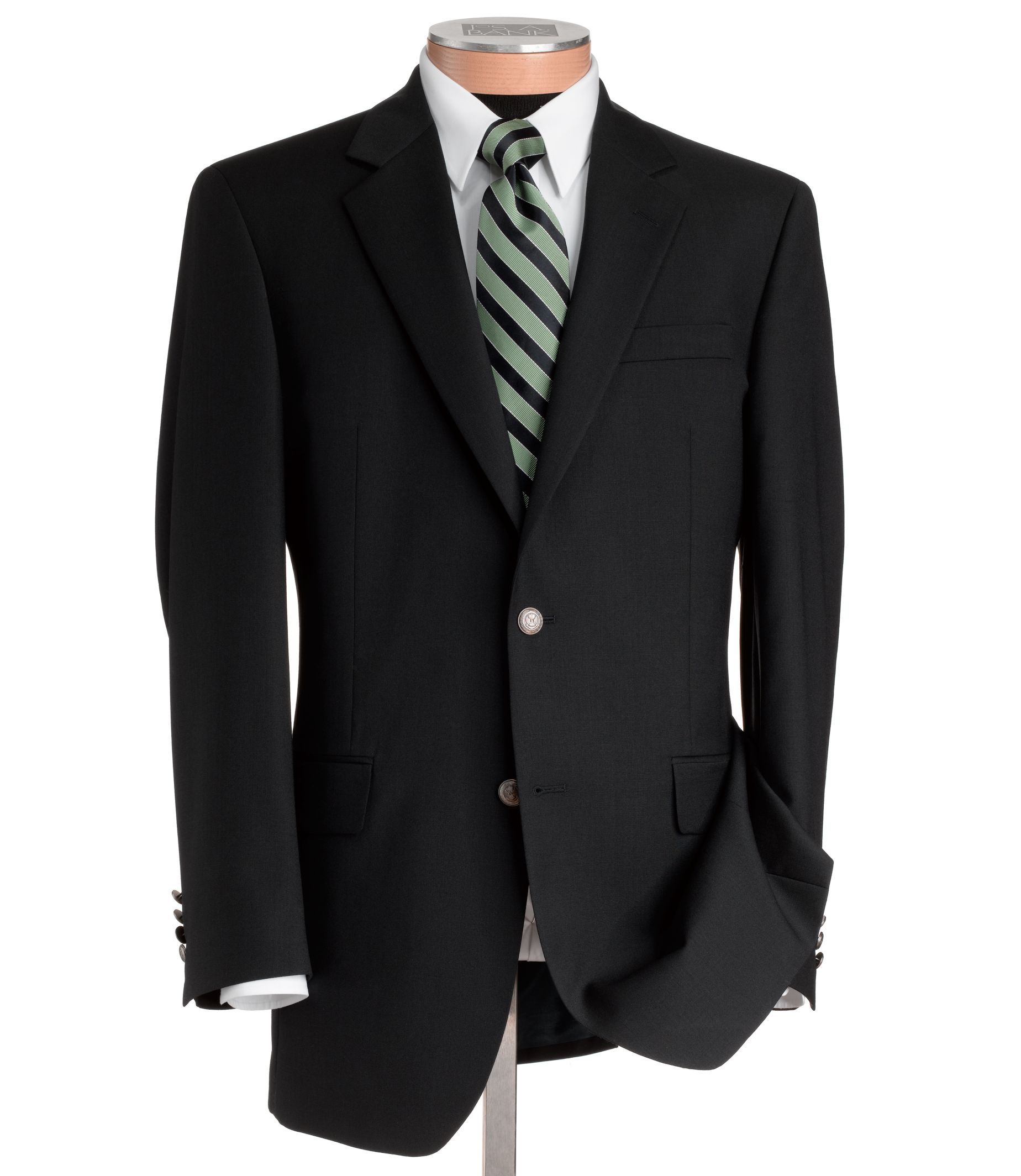 Stays Cool 2-Button Wool Blazer