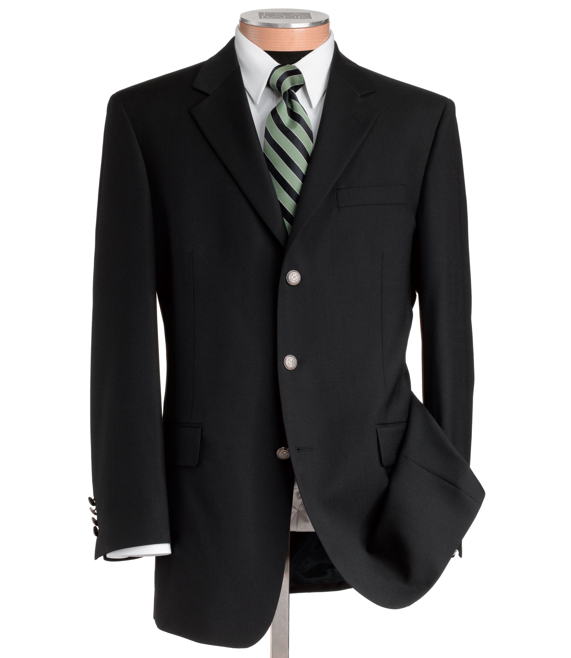 Stays Cool 3-Button Wool Blazer